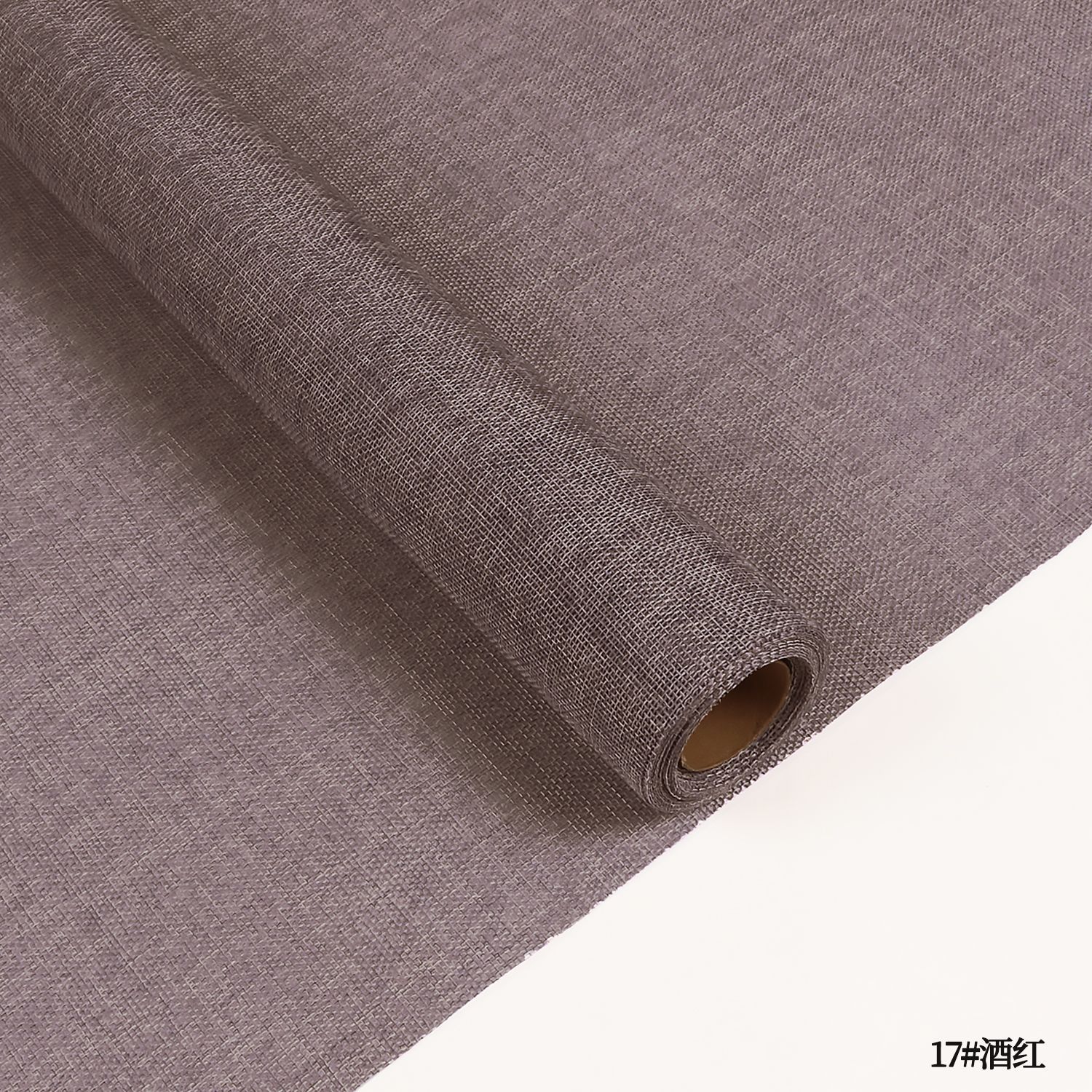 Papel de embalaje de lino colorido al por mayor lino material de embalaje de flores floral papel de embalaje de flores