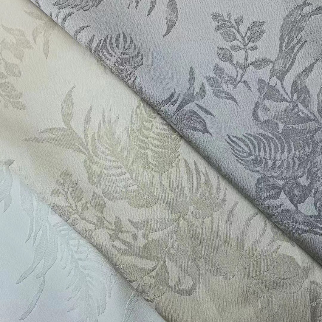 春夏新品  新中式醋酸提花  衬衫外套旗袍裤装套装时装面料 梭织