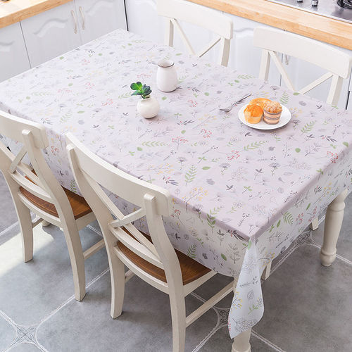 No-wash tablecloth waterproof and oil-proof PEVA portable table mat picnic mat simple ins style internet celebrity tablecloth