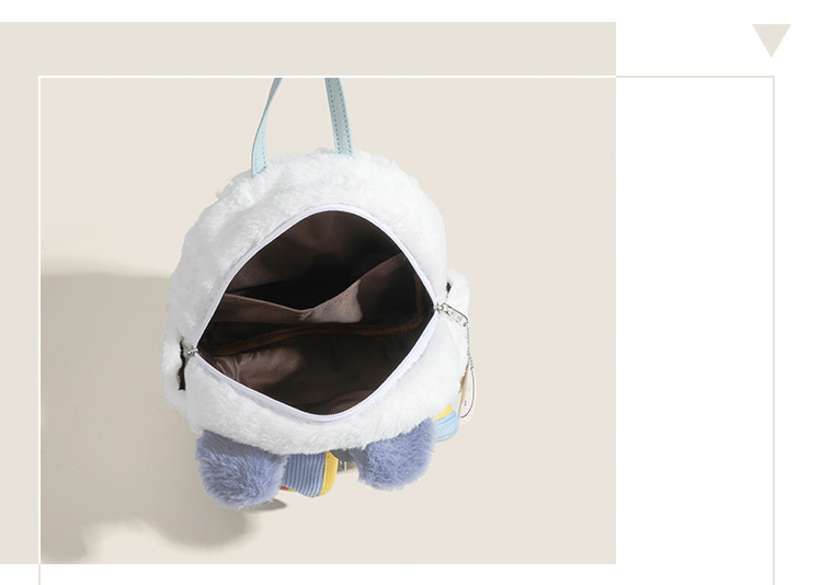 Little Bear Meilad Plüsch Niedlicher Lustiger Kleiner Rucksack, Nischen-Reisetasche, Herbst und Winter_voghion.com