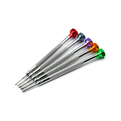 Colored cross screwdriver screwdriver watch glasses slotted screwdriver small cross screwdriver repair tool