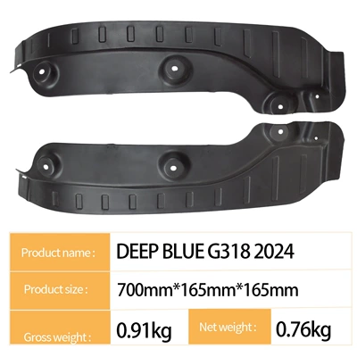 Mudguard Blue G318 2024 Cross-Border