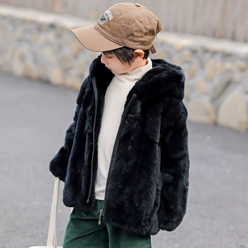 Children's keep warm down jacket for boys, increased thickness