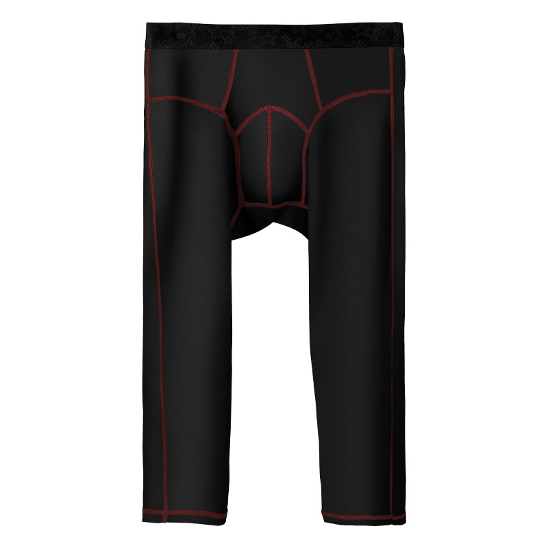 Pantalones largos de los hombres polainas Otoño e Invierno Delgado apretado más pantalones de terciopelo más tamaño pantalones calientes para niños