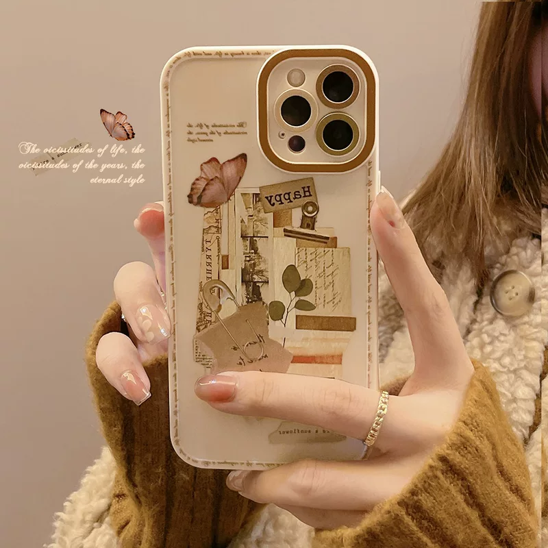 Этикетка Apple, матовый совместимый чехол для телефона, iphone, 15promax, 8