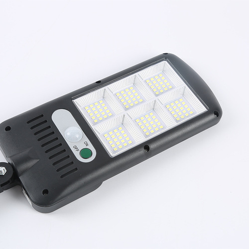 Solar Outdoor Courtyard Lamp with Human Sensor, Living Room Home Indoor/Outdoor Lighting Waterproof Chinese Street Lamp