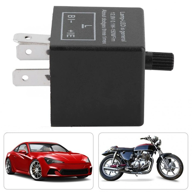 Спот автомобиль CF13 CF14KT Регулируемое электронное реле вспышки мотоцикла Светодиодный поворотный контроллер