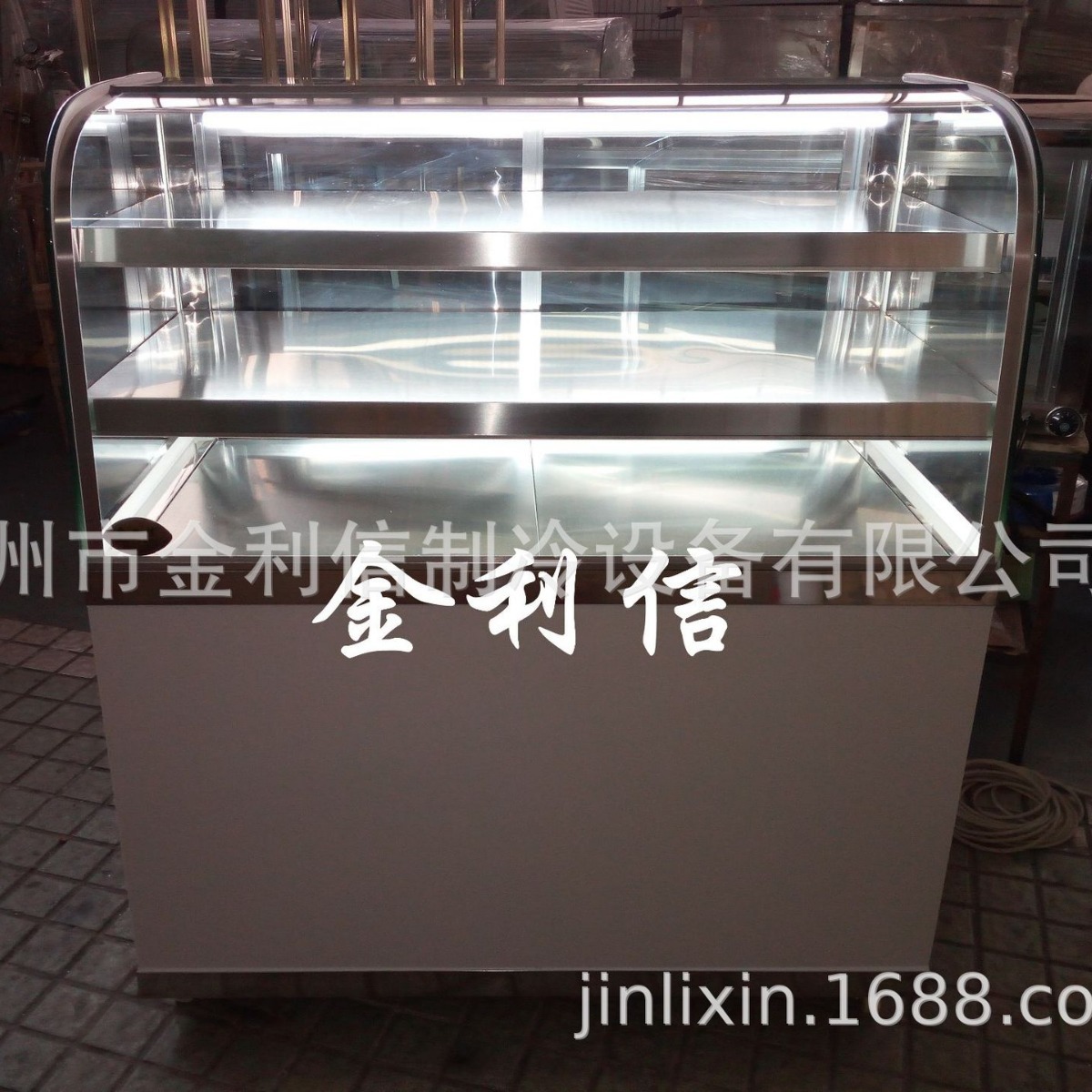 金利信落地式白色食品保温柜汉堡糕点电热暖酥柜葡挞柜
