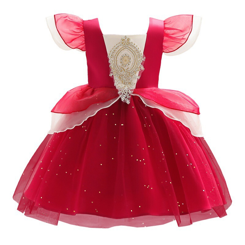 夏のキッズドレス服女の子子供パーティードレス|undefined