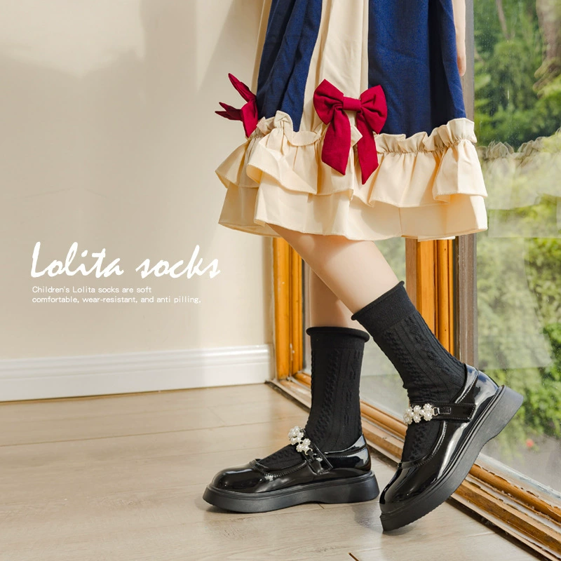  colored cute autumn children's knee socks, wholesale