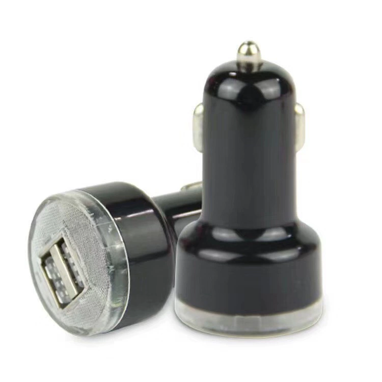 Двойной USB мини-корпус пустышка автомобильная зарядка 5V2.1A автомобильное зарядное устройство производитель взрывное автомобильное зарядное устройство