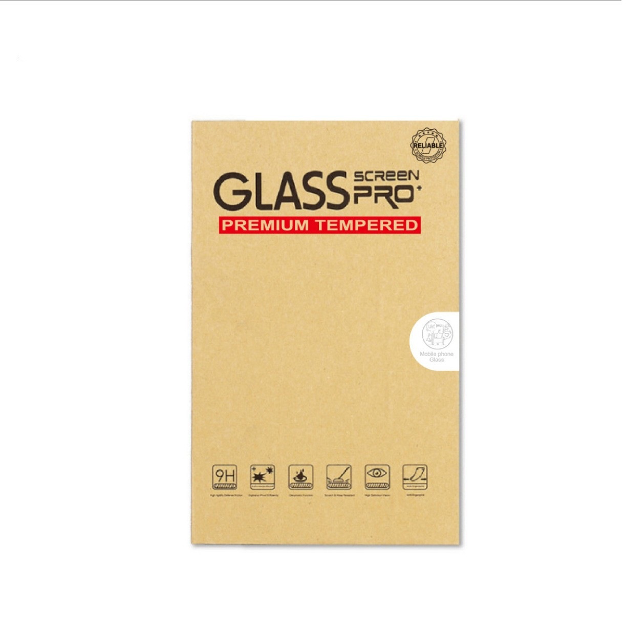 Película protectora para consola de juegos Paojitang RGB20S Película templada para computadora de mano R36S Película de alta definición 9H de alta calidad