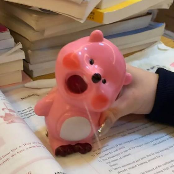 Internet Celebrity Little Beaver Water Gun Ruby Cute Water Spray Loopy Water Gun Summer Water Play Toy