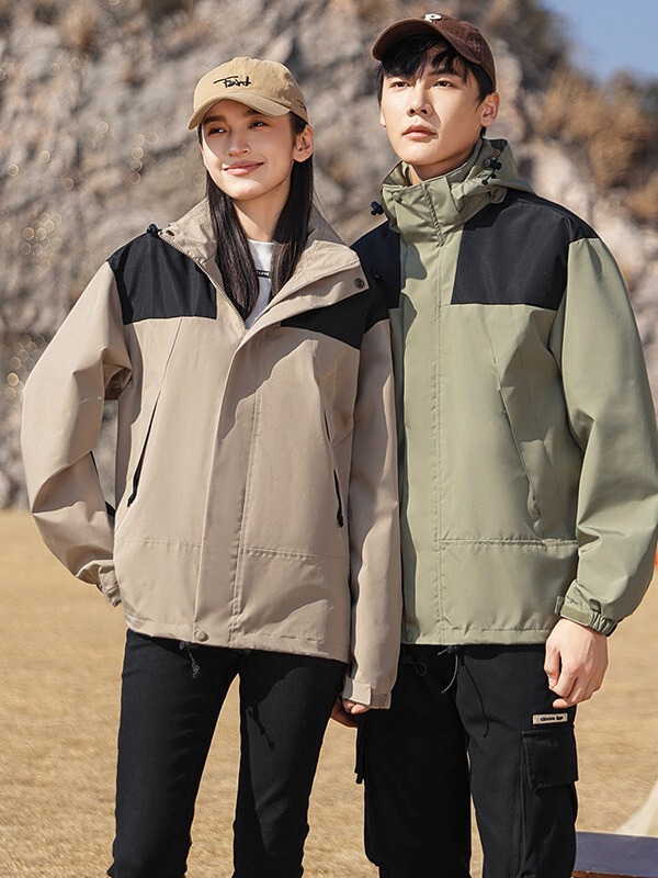 Cross-Border Special Price Jacket Single Jacket Rainproof and Windproof Outdoor Leisure Group Workwear Men's and Women's Jacket Printed Logo Cross-Border Special Price Jacket Single Jacket Rainproof and Windproof Outdoor Leisure Group Workwear Men's and Women's Jacket Printed Logo