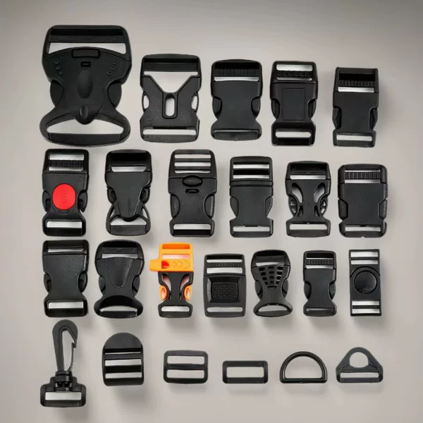 Factory in stock direct supply plastic buckle buckle plastic waist bag buckle book bag buckle luggage buckle accessories