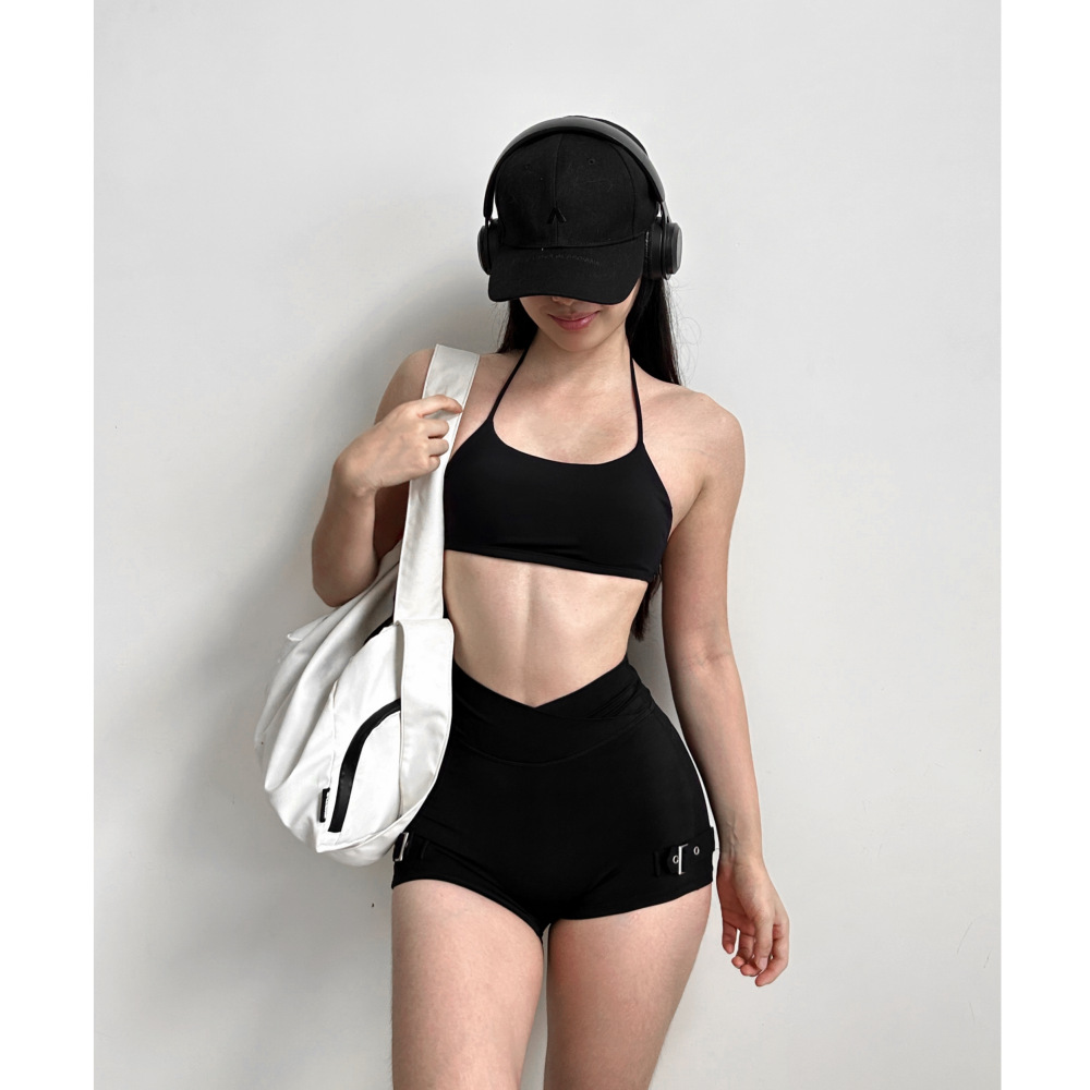 2025 Beautiful Straps, Chest Pads, Sports Bra, Women's Running Pilates Fitness Bra, Sexy Short Yoga Vest