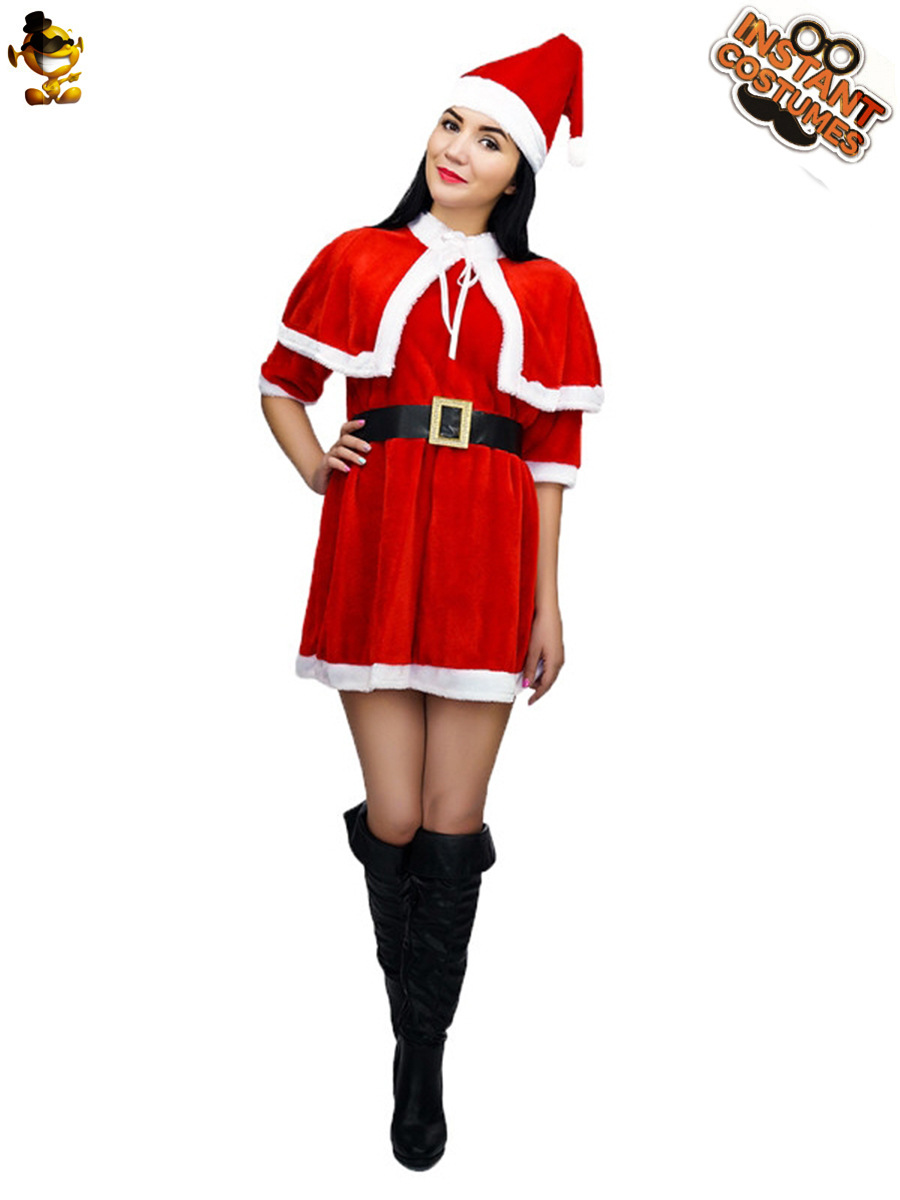 Navidad adulto sexy Navidad princesa mono traje lindo de las mujeres bar carnaval ropa