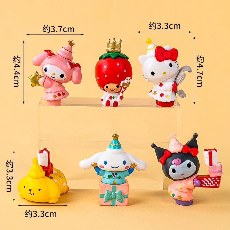 Xiaohongshu is the same cute Kuromi cake decorative ornament net red girl girl birthday party dressing plug -in