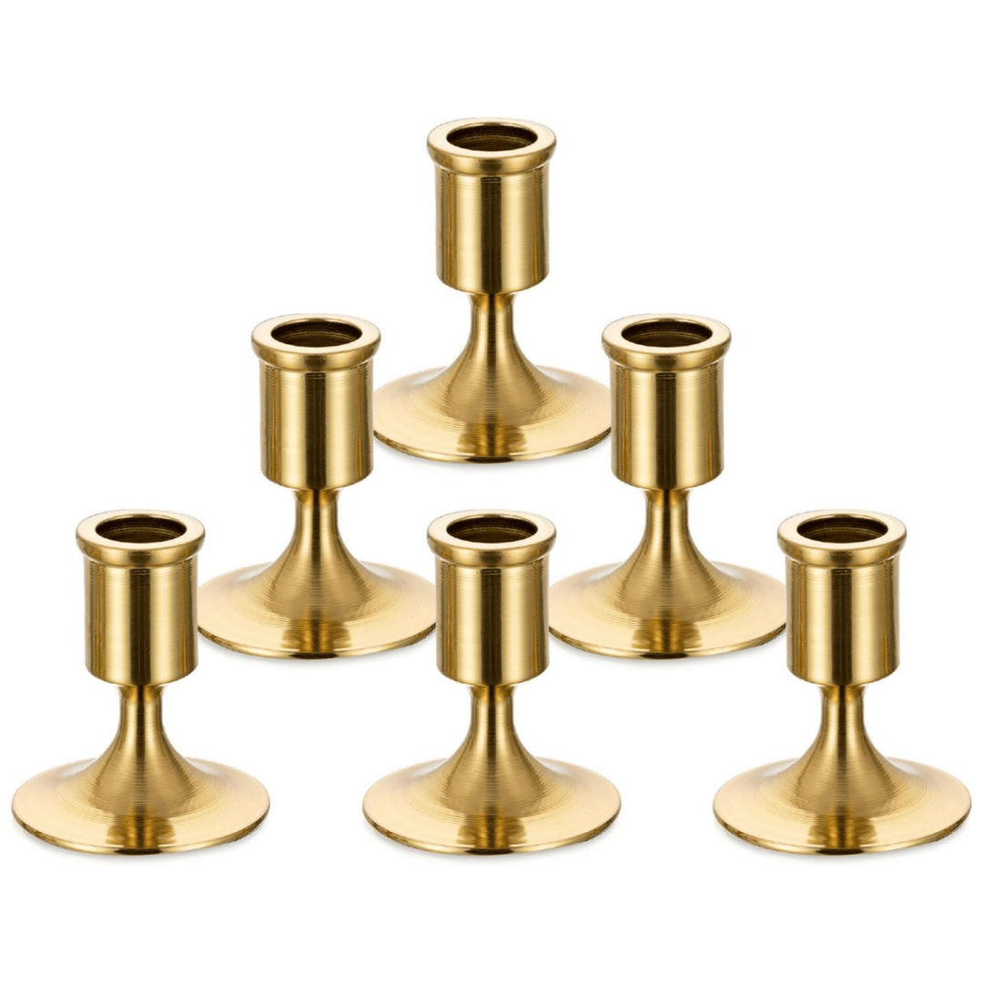 Candelaria transfronteriza decoración de oro negro decoración de mesa romántica europea de Navidad accesorios de fotografía de Internet modernos