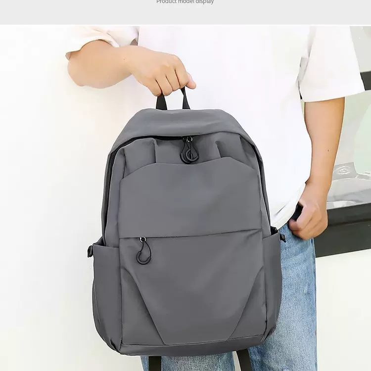 2025新款时尚潮流休闲简约百搭初中高中大学生双肩旅行电脑背包