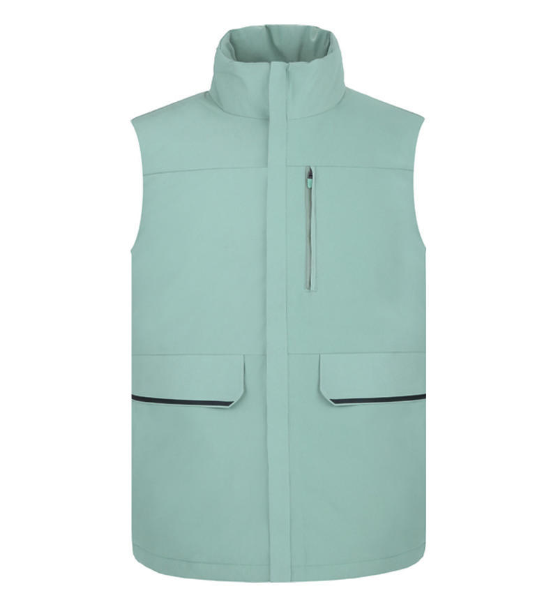 빈 그린 파카 조끼