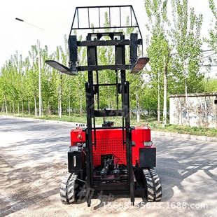 Crawler Forklift All-Terrain Telescopic Arm Stacker Forklift Truck Chassis Modification Transfer Crawler Forklift