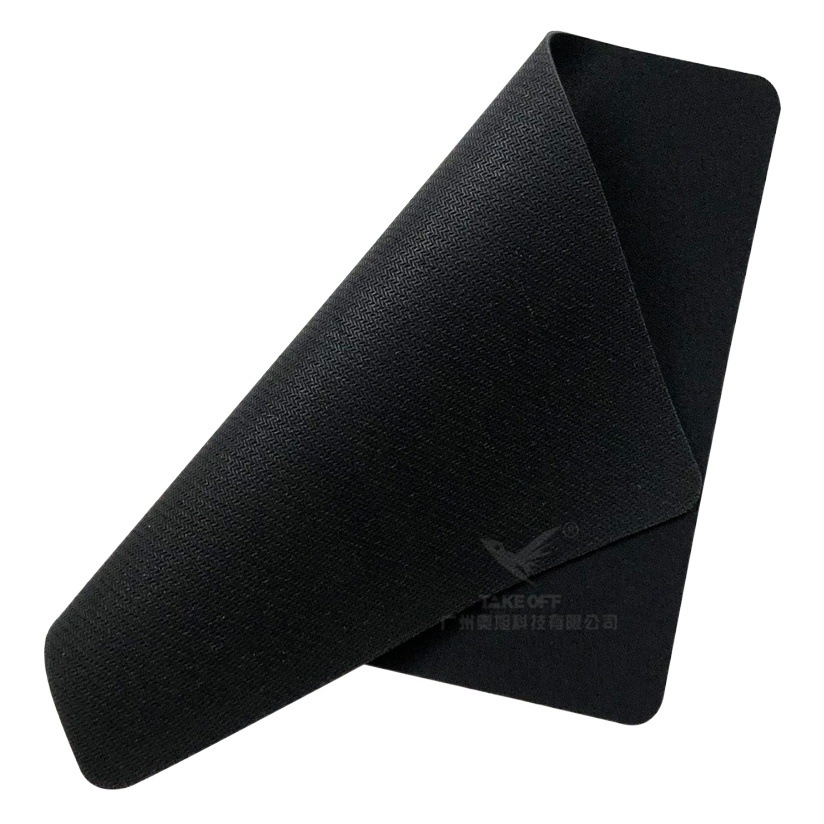 シンプルなバッグのマウスパッドが贈るマウスパッドの安いマウスパッドは、黒いマウスパッドの黒いパッドの現物を提供しています