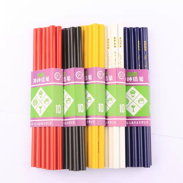 543 White Pencil, Dotting Pencil for Clothing, Special Pencil, White Wax Pencil, Red Pencil, White Pen, Cutting and Pattern Making Pencil