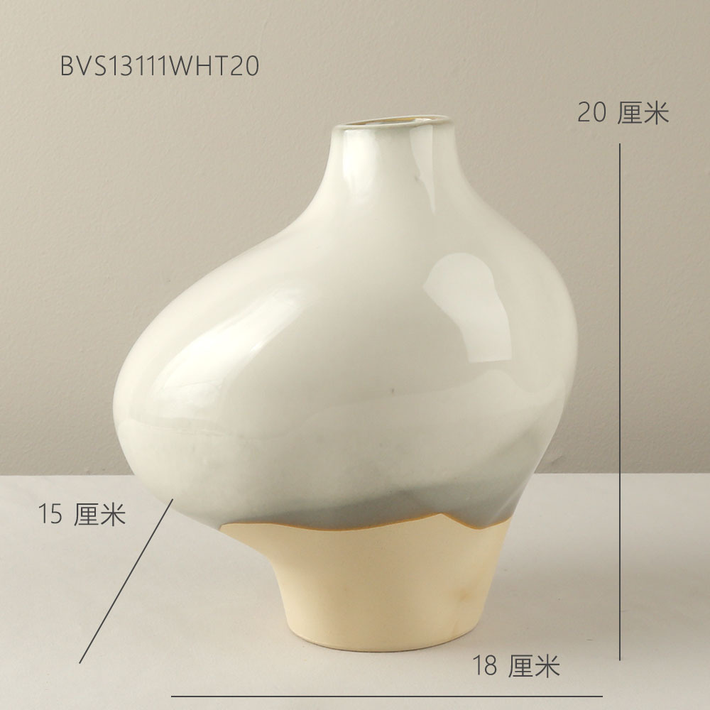 가마 회색 흰색 18*15*20cm