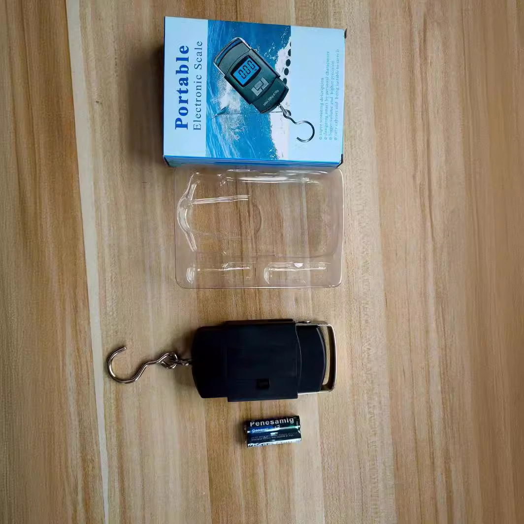 2023 A08 báscula electrónica 50 kg báscula de equipaje báscula de entrega báscula portátil