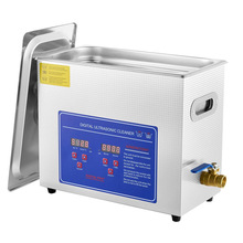 亚马逊6L超声波清洗机小型实验室器械渔轮可加热110v超声波清洗机