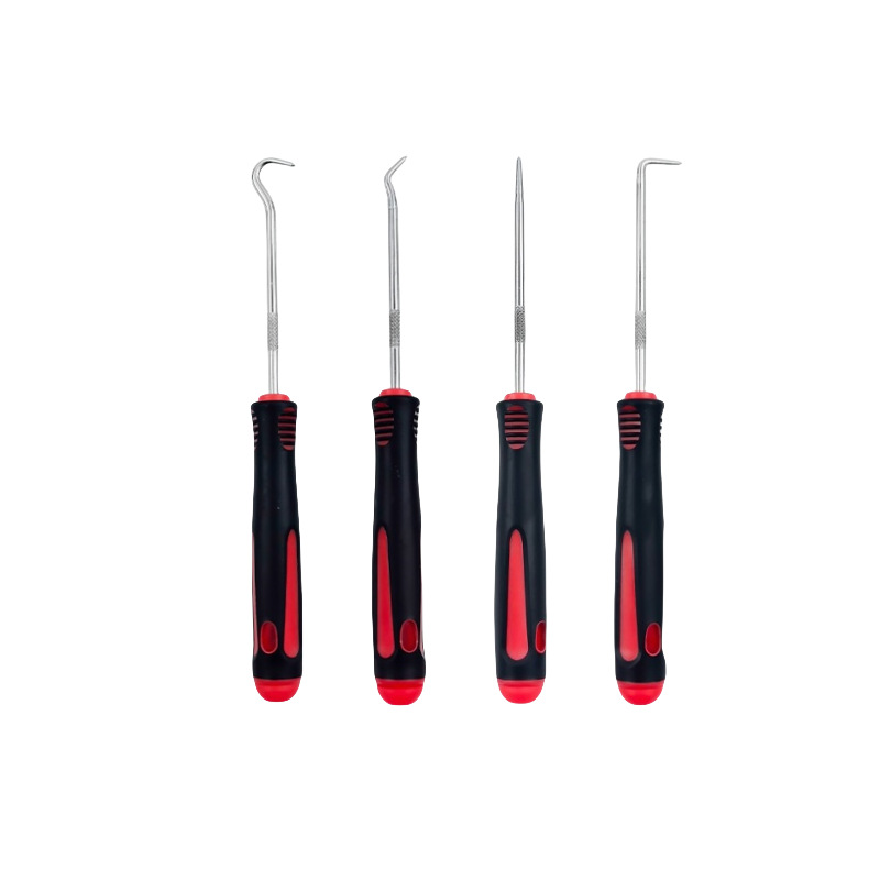 빨간색과 검정색 4개 세트(투명봉투)