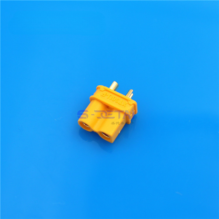 Amass XT双pin线式连接器XT30U-F 公母头小电流模型插头