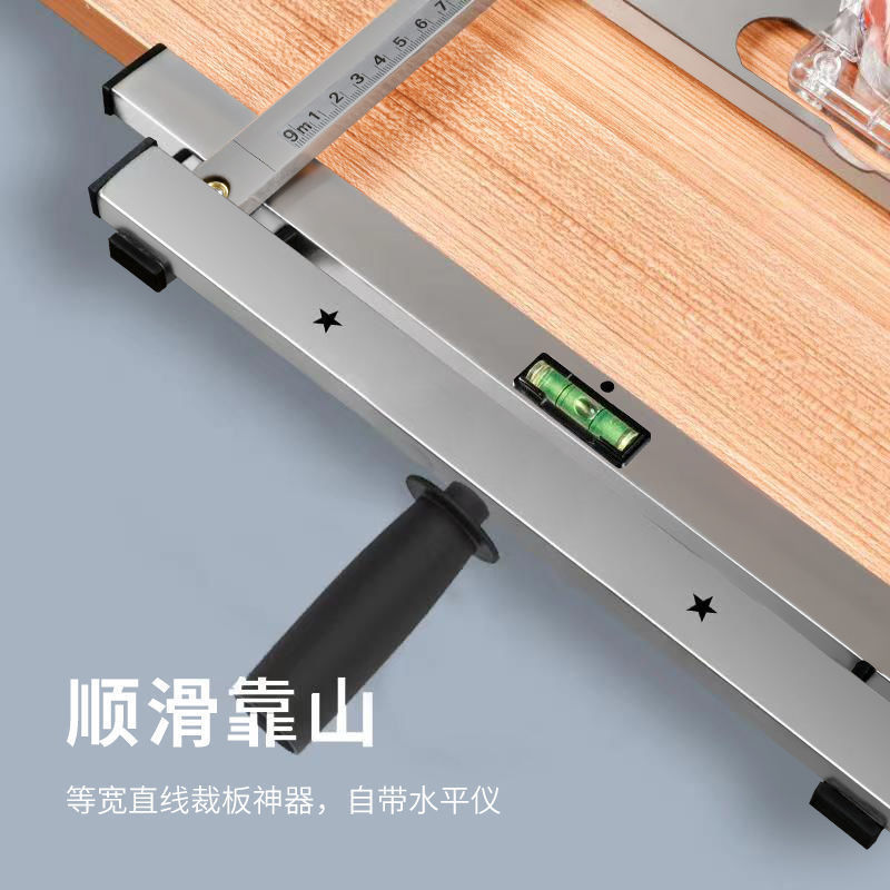 Máquina de corte Tabla de cortar Máquina de mármol de 4 pulgadas Sierra de jardín eléctrica portátil Placa inferior Tablero de carpintería Modificación con escala Herramienta de marco de posicionamiento