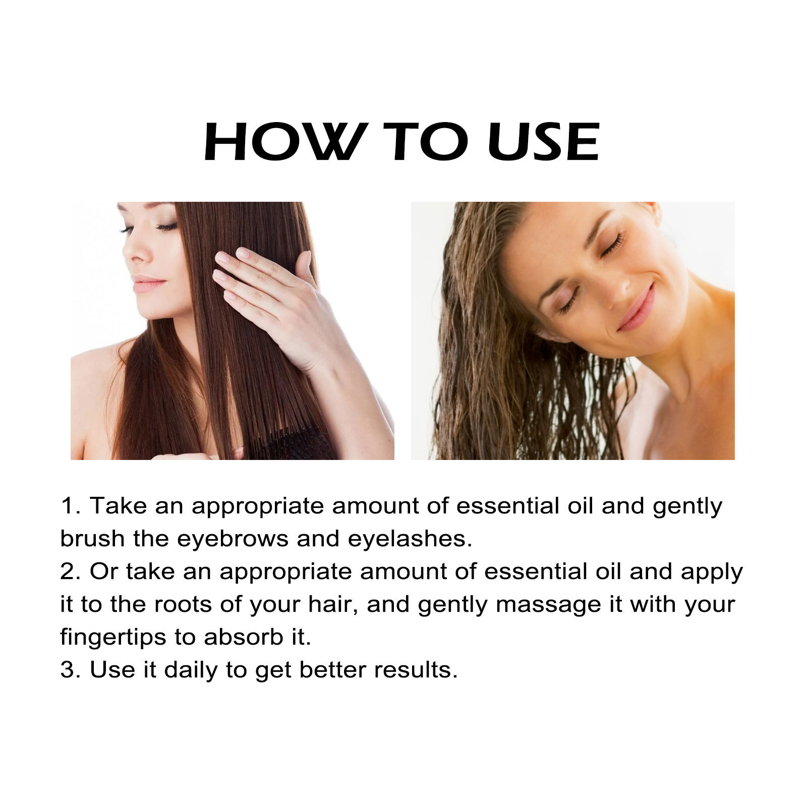 EELHOE Olio di ricino per capelli liquido denso anti-perdita di capelli resistente rassodante capelli spessi massaggio del cuoio capelluto liquido per cure nutrizionali_voghion.com