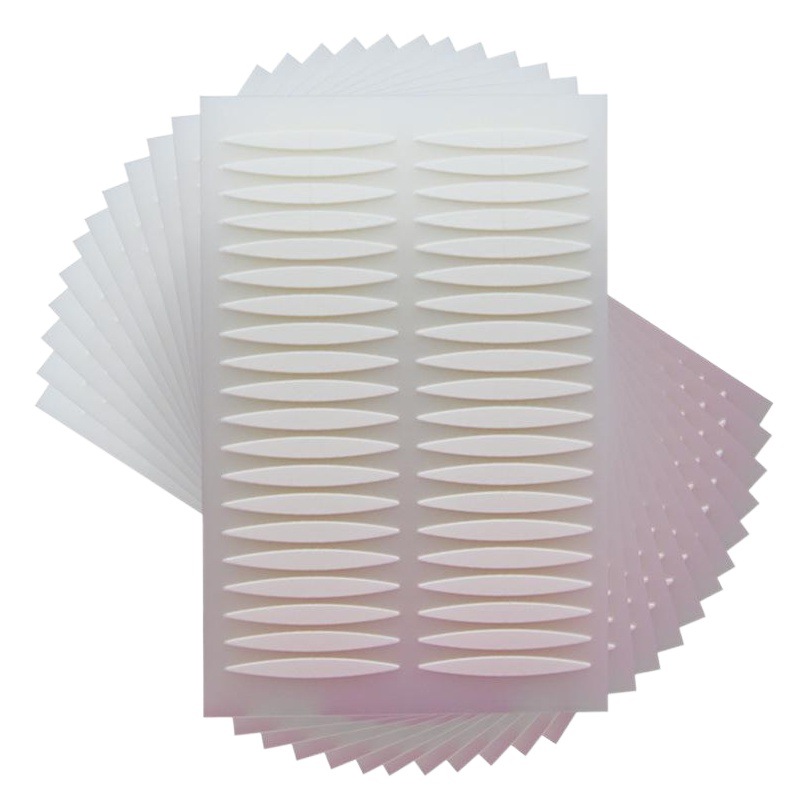 5 piezas de 200 pegatinas de oliva pegatinas de doble cara de doble párpado natural invisible impermeable a prueba de sudor hembra pegatinas de hadas transparentes doble de un solo ojo