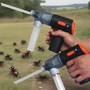 Handheld adjustable variable speed wireless charging vacuum cleaner insect trap wild ant insect spider insect suction tool portable