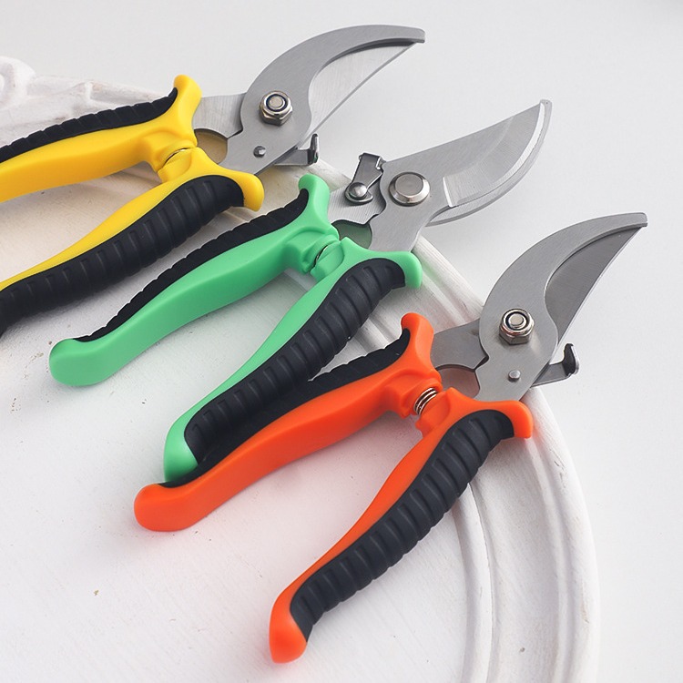 Nuevas herramientas de jardinería de flores de siete colores cordier tijeras de flores tijeras de cinta tijeras de oro tijeras de corte de papel tijeras de flores
