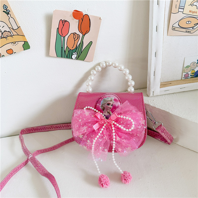 Bolsos infantiles, niñas, bolsos de mano de la princesa Aicha, flash de moda, bolsos de cinturón de cuentas