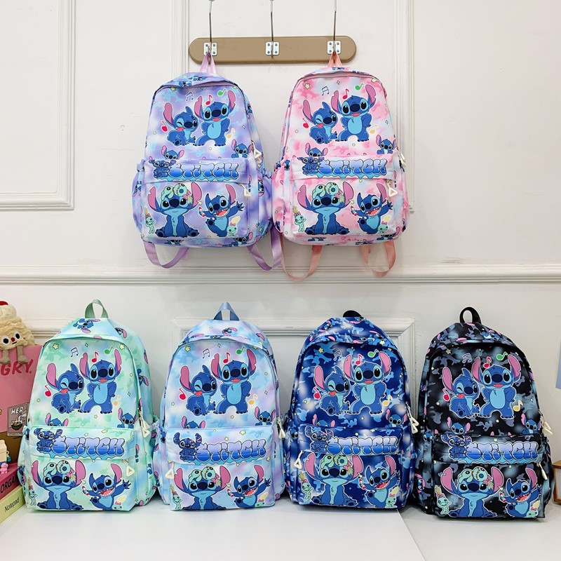 Anime Cartoon Cute Children's Backpack Large Capacity Boys Girls Student School Bag Fashionable and Versatile Outing Backpack