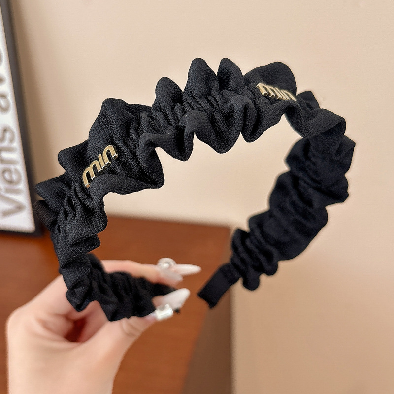 Meilad otoño y invierno, cinturón de cabello alto, cinturón de cabello de alta calidad, cinturón de cabello de esponja coreana retrógrada