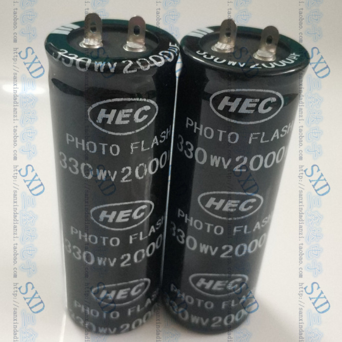 330WV2000UF 2000UF330V全新原装PHOTO FLASH闪光灯医疗仪电容
