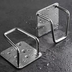 Sponge Draining Rack Kitchen Punch-free Pool Steel Wire Ball Cloth Sponge Draining Storage Rack Pot Cover Rack