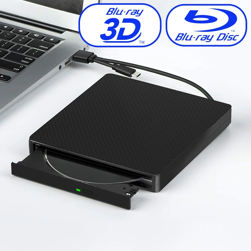 Computer external USB3.0 Blu -ray burning machine supports 3D BD DVD CD -ROM Reading Note This desktop