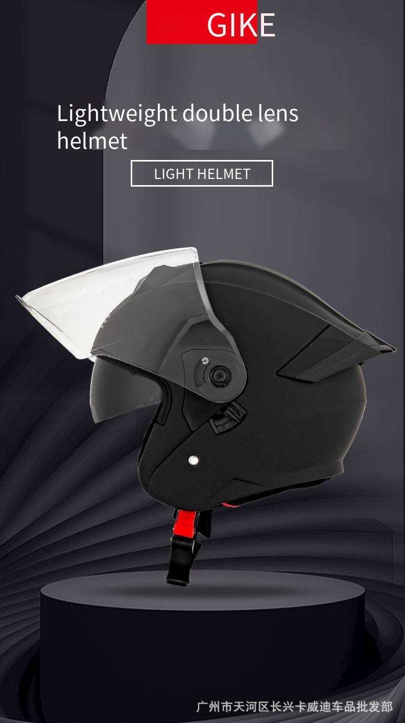 DOT Certified Motorcycle Helmet Open Face