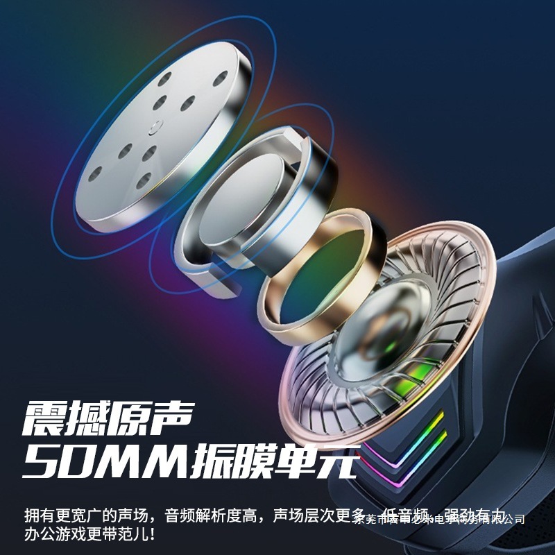 新しいコンピュータヘッドセットヘッドセットeスポーツゲームヘッドセット有線デスクトップ携帯電話ノートブック専用ノイズリダクションマイク付き|undefined