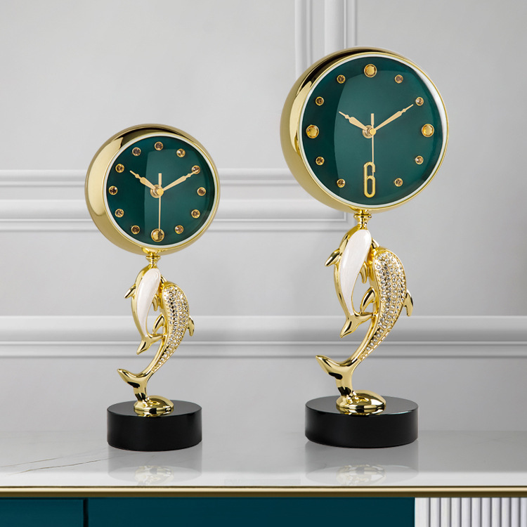 Modern Light Luxury Watch Table Test Table Clock Living Room Desktop Clock Decoration Sitting Clock Home Ornaments Fashionable Quartz Clock