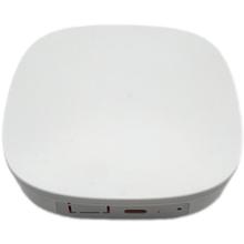 智能家居主机外壳智能网关塑料盒无线WIFI路由器盒子100*100*30mm