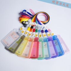 ミッキーアイズ 子供用カードホルダー 学生カードホルダー 学校カード 紛失防止カードホルダー 学生用