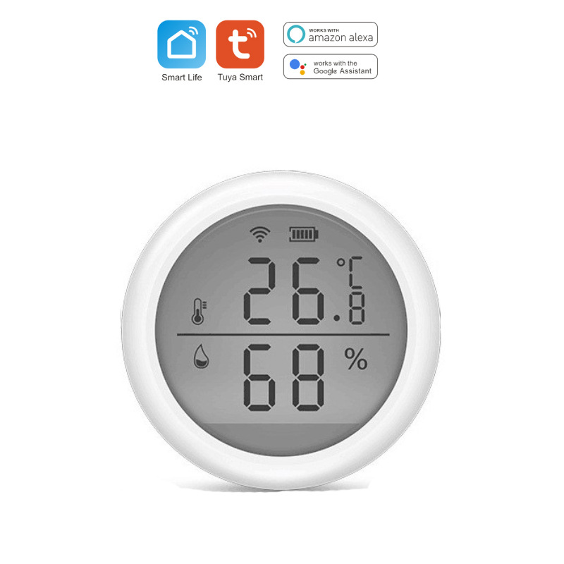 涂鸦温湿度传感器智能家居Wifi温度湿度探测器无线温湿度手机APP
